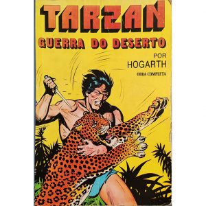 Tarzan Guerra do Deserto e outros – Coleção Comix Banda Desenhada Livro antigo