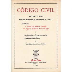 Código Civil Dicionários e Enciclopédias Livro antigo